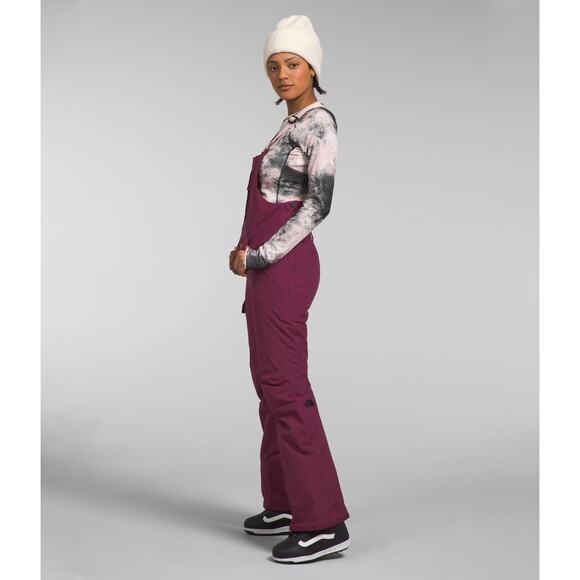 The North Face Women's Freedom Insulated Snow Bib Boysenberry LARGE Regular $275 - Picture 3 of 7